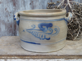 VERKOCHT Grote antieke Keulse pot - 17 cm hoog