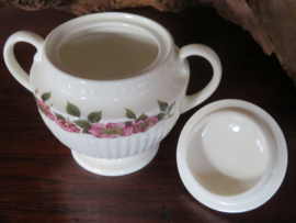 Wedgwood Briar Rose suikerpot met deksel