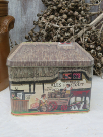 Vintage Engels blik The Silver Crane Company 1994
