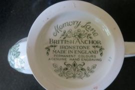 VERKOCHT Koffiekan British Anchor  Memory Lane