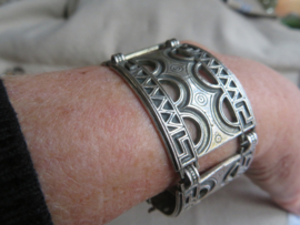 Oude zilveren armband 2e gehalte zilver