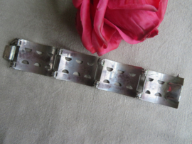 Oude zilveren armband 2e gehalte zilver
