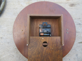 VERKOCHT Vintage Kiga ronde wandklok - 35 cm
