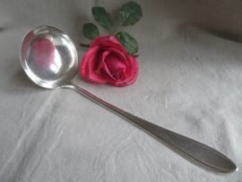 Vintage soeplepel Gero 90 model puntfilet - 29 cm