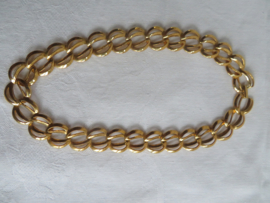Vintage Napier goud choker halsketting