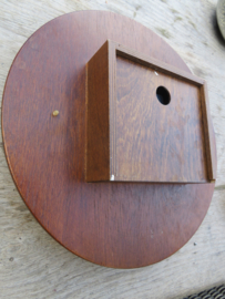 VERKOCHT Vintage Kiga ronde wandklok - 35 cm