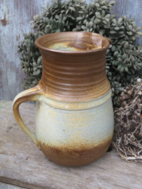 Oude greskan bruin / beige - 22 cm hoog