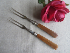 VERKOCHT Oude zuurvorkjes - set van 2