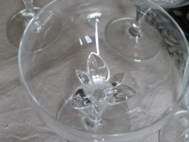 Kristallen champagne coupes - set van 6