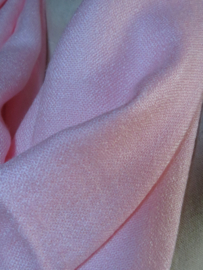 Vintage effen roze sjaal - 180 x 35 cm