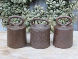 Oud ijzeren gewicht 1 kg