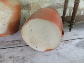 VERKOCHT Oude Franse aardewerk kan waterkan - 19 cm