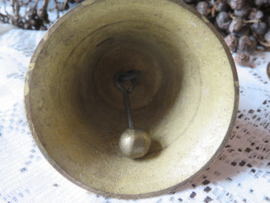 Oude koperen / messing deurbel