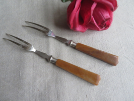 VERKOCHT Oude zuurvorkjes - set van 2