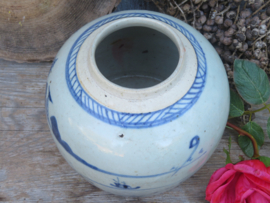 VERKOCHT Antieke Chinese gemberpot