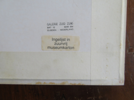 Antieke modeprent La Saison 1896 - 52 x 40 cm