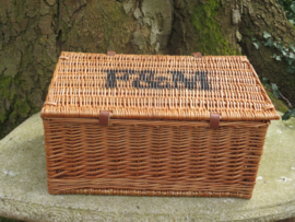 VERKOCHT Grote rieten mand picknick mand Fortnum & Mason