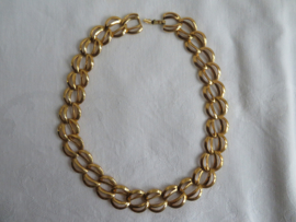 Vintage Napier goud choker halsketting