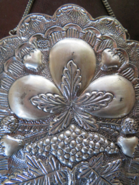VERKOCHT Antieke Ottomaanse zilveren bruidsspiegel trouwspiegel