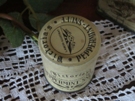 VERKOCHT Oud blikje Victoria's Peppermint-Snuff uit 1898