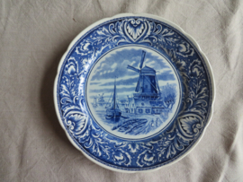 Vintage Delfts wandbord Royal Sphinx by Boch - 25 cm