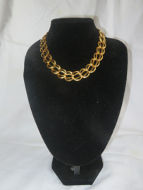 Vintage Napier goud choker halsketting