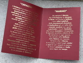 Vintage Italiaans marmer tableau marmo orfalese