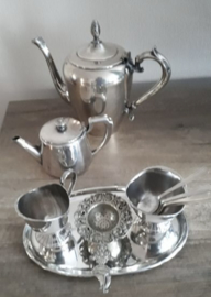 Tinnen Art Deco Creamset Douwe Egberts/Herbert Hooikaas