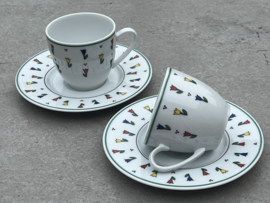 Set kopjes Heinrich Winterling Tulp