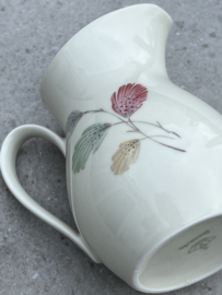 Vintage melkkannetje Bavaria pastel-goud