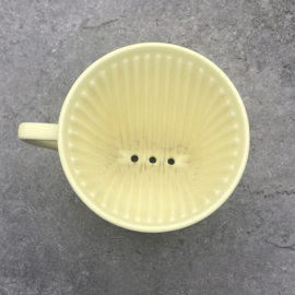 Vintage Melitta koffiefilter porselein