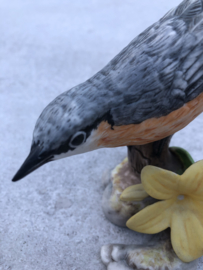 Porseleinen vogel Franklin Mint “Nuthatch”