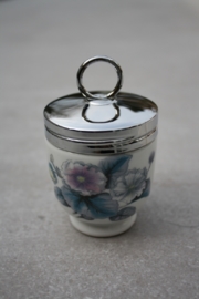Egg coddler klein bloemen Royal Worcester