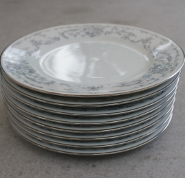 Gebaksbordjes Noritake Fascination