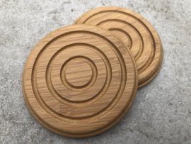 Houten onderzetters