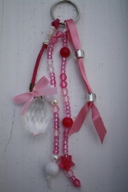 Sleutelhanger roze