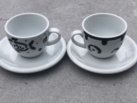 Espresso kopjes Kahla Saeco Lengsfeld Porzellan
