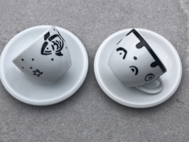 Espresso kopjes Kahla Saeco Lengsfeld Porzellan
