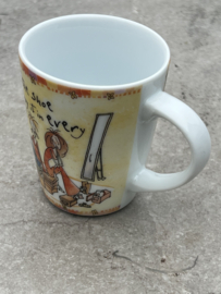 Koffiekopje “Born to shop” Johnson Brothers