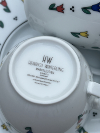 Set kopjes Heinrich Winterling Tulp