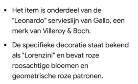 Koffiepot Villeroy & Boch Gallo Leonardo “Lorenzini”