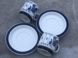 Stoere set Mosa Maastricht Ridder blauw wit
