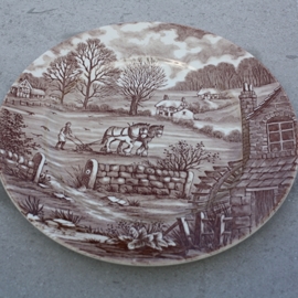 Engels bord Romantic Mill J. Broadhurst & Sons