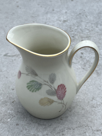 Vintage melkkannetje Bavaria pastel-goud