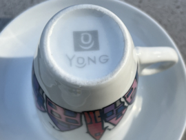 Set van 3 kopjes Yong huisjes modern