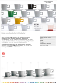 Koffiekopjes NYNY Walküre Germany