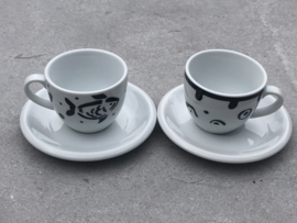 Espresso kopjes Kahla Saeco Lengsfeld Porzellan