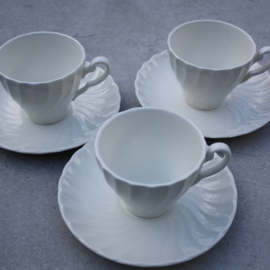 Koffiekopjes wit Johnson Brothers
