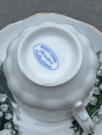 Koffiekopje Bone China London lelietjes
