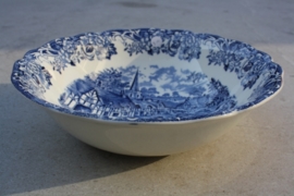 Schaal blauw Royal Staffordshire Stratford Stage
